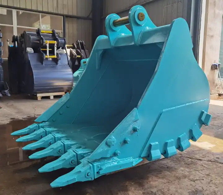 1-80T escavatore secchio di roccia Q345B Q460 denti di roccia per escavatore