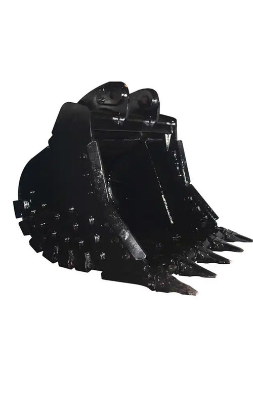 EX220 EX200 Escavatore Rock Bucket Heavy Duty Skid Steer Rock Grapple Fit Liebherr R317