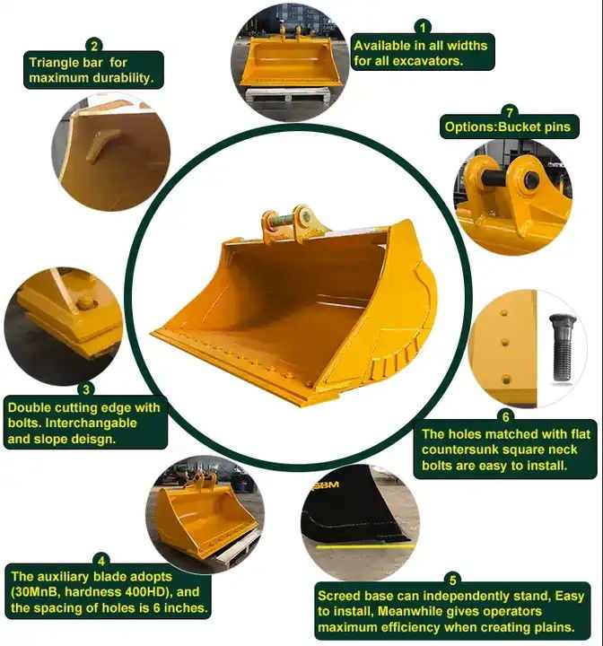Q345B Q460 Scavatore secchio di fango da 1-60 tonnellate per officine di riparazione di macchine