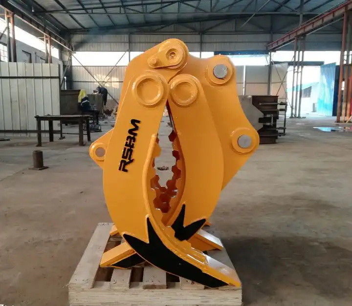 2-84 tonnellate Escavatore Log Grapple RSBM Grapple meccanico per trattore compatto