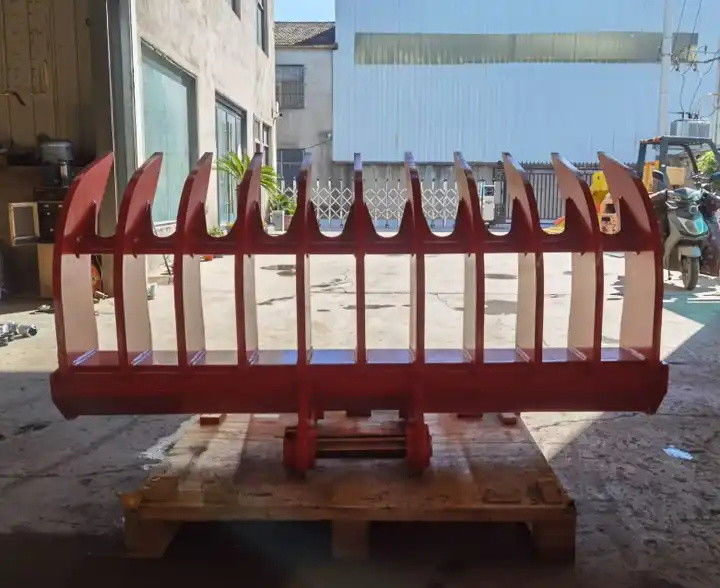 10-20T Rack per scavatori per spazzare detriti lunghi e ingombranti lasciati a terra
