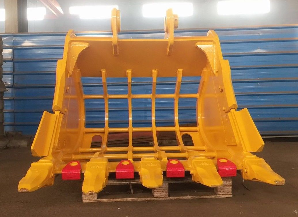 0.3-8m3 Scavatore Scheletro secchio 1200mm Larghezza per la classificazione pesante