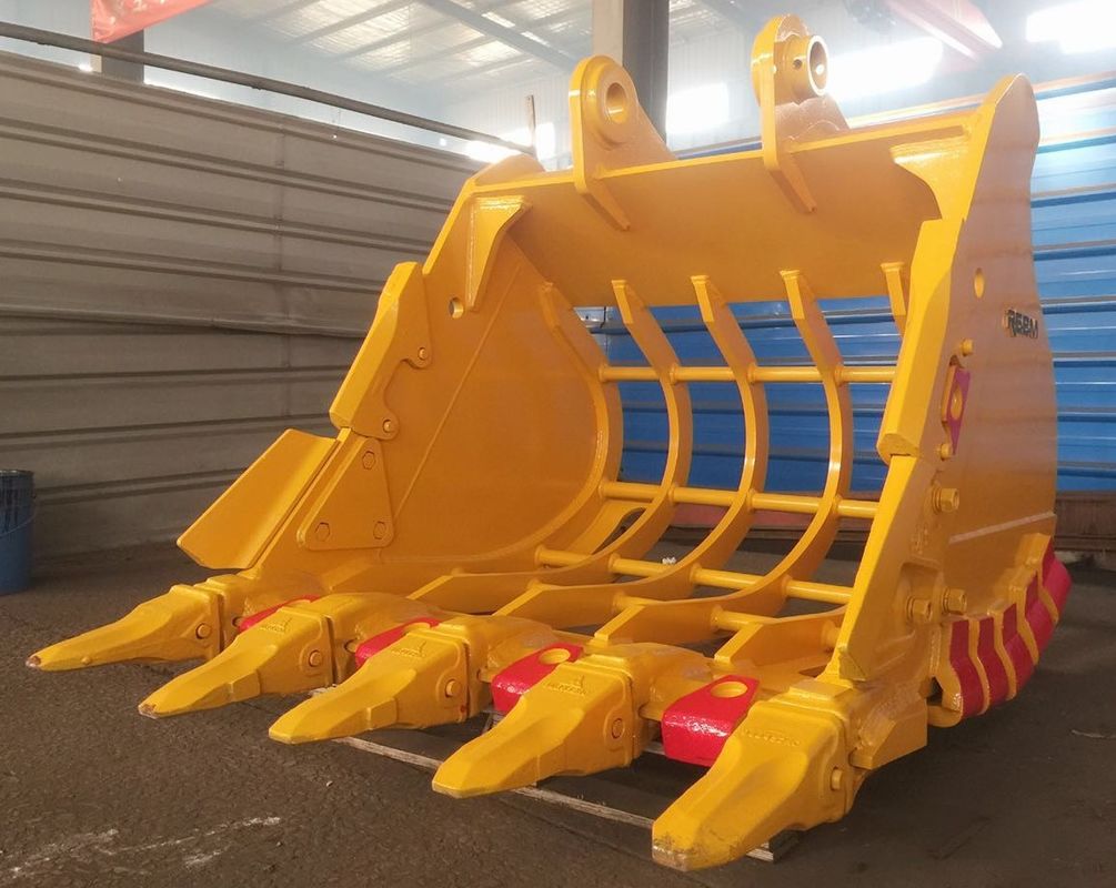 0.3-8m3 Scavatore Scheletro secchio 1200mm Larghezza per la classificazione pesante