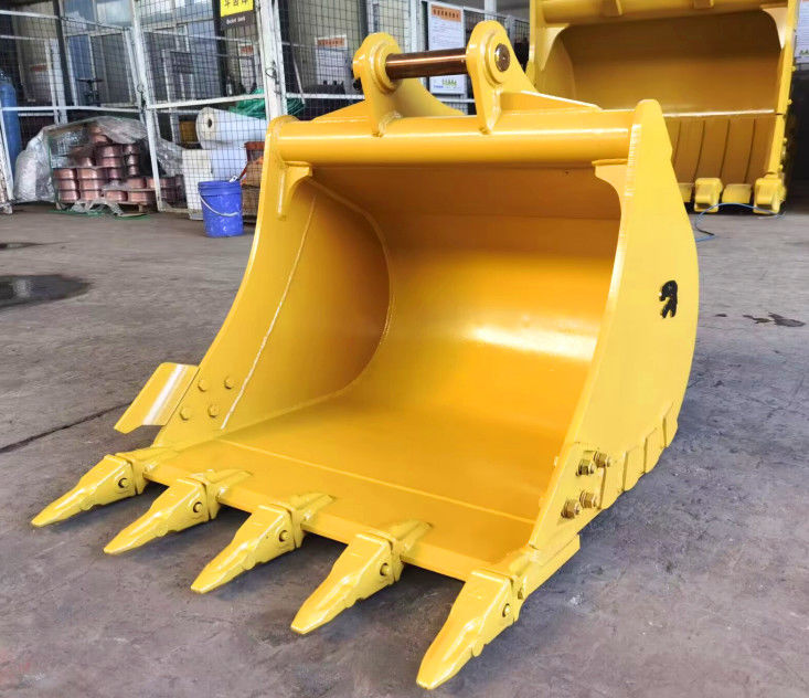 Bucket per scavatori robusti per materiali ad alta resistenza e lavori di demolizione