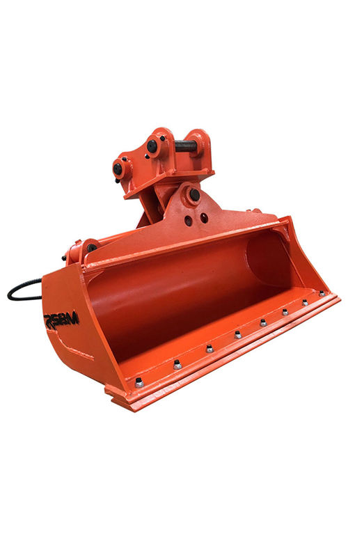 RSBM Excavator Tilting Bucket 2000mm Larghezza Disposizione ottimale per l'inclinazione di 90 gradi