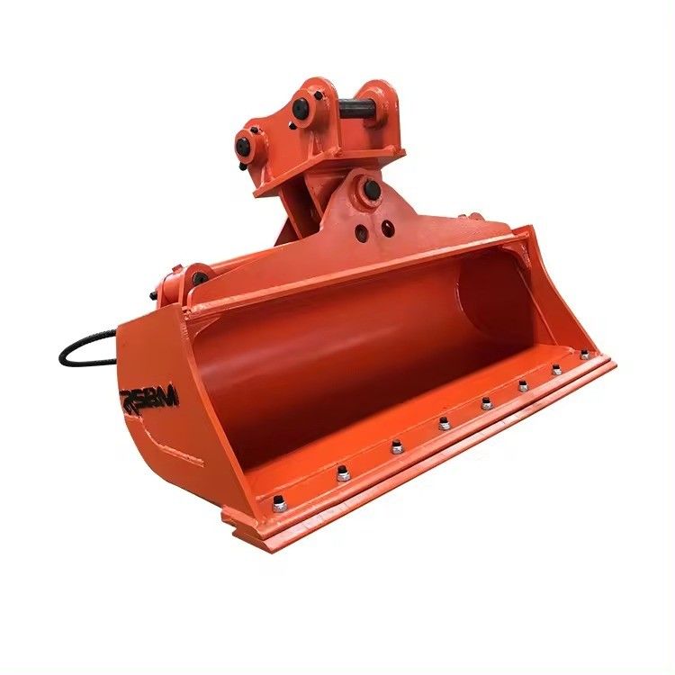 Vendita di fabbrica 45 gradi mini escavatore inclinazione secchio 2000mm Larghezza disposizione per 90 gradi inclinazione