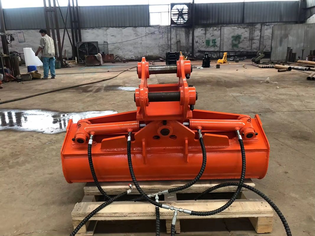 Vendita di fabbrica 45 gradi mini escavatore inclinazione secchio 2000mm Larghezza disposizione per 90 gradi inclinazione