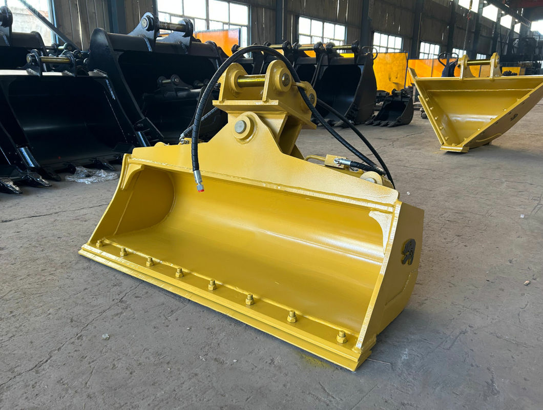 Bottile di inclinamento per escavatori durevole con doppio taglio e capacità di 0.1-2.1m3